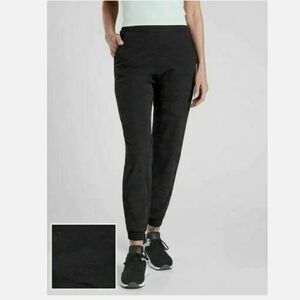 Athleta Brooklyn Black Camo Jogger Pant Size 6